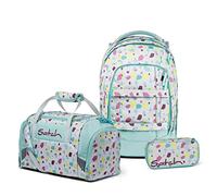 Satch Pack Schulrucksack Set 3tlg. mit Sporttasche und Schlamperbox (Dreamy Mosaic)