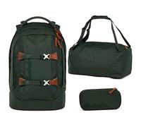 Satch Pack Schulrucksack-Set 3tlg Nordic Forest Green