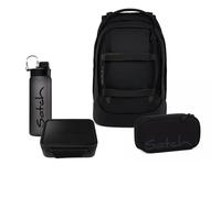 Satch Pack Schulrucksack Set 4tlg. inkl. Lunchset (Blackjack)