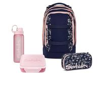 Satch Pack Schulrucksack Set 4tlg. inkl. Lunchset (Bloomy Breeze)