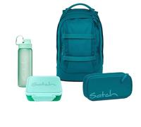 Satch Pack Schulrucksack Set 4tlg. inkl. Lunchset (Deep Petrol)