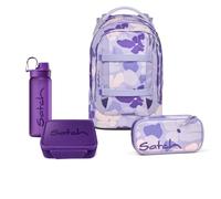 Satch Pack Schulrucksack Set 4tlg. inkl. Lunchset (Lilac Blossom)