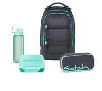 Satch Pack Schulrucksack Set 4tlg. inkl. Lunchset (Mint Phantom)