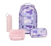 Satch Pack Schulrucksack Set 4tlg. Lunchset (Lilac Blossom)