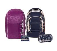 Satch Pack Schulrucksack Set 4tlg. Streetwalk Edition (Bloomy Breeze)