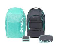 satch Pack Schulrucksack Set 4tlg. Streetwalk Edition (Mint Phantom)