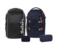 satch Pack Schulrucksack Set 4tlg. Streetwalk Edition (Nordic Blue Skandi Ed.)