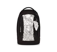 Satch Pack Schulrucksack Set Artist Edition, Schwarz