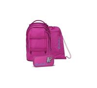 Satch pack set ab 5. Klasse ergonomisch 30L Stauraum standfest Organisationstalent Fearless Pink - Pink