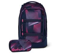 satch pack Set aus pack + Schlamperbox Seismic Pink