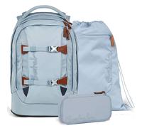 satch pack Set aus pack + Sportbeutel + Schlamperbox Nordic Ice Blue