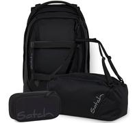 pack Set aus pack + Sporttasche + Schlamperbox 26 PakDufBsc-25-schwarz