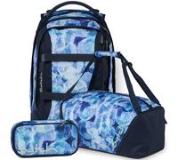satch pack Set aus pack + Sporttasche + Schlamperbox Blurry Sky