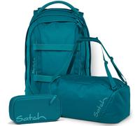 satch pack Set aus pack + Sporttasche + Schlamperbox Deep Petrol