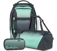 satch pack Set aus pack + Sporttasche + Schlamperbox Gradient Mint