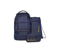 satch Pack Schulrucksack-Set Denim Blue