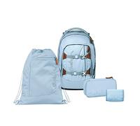 satch Pack Skandi Edition Schulrucksack Set 4tlg. (Nordic Ice Blue), M