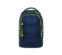 satch pack ab 5. Klasse ergonomisch 30L Stauraum standfest Organisationstalent Toxic Yellow - Dunkelblau