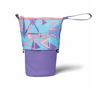 Satch Pencil Slider extra groß inkl. Trennfach Reißverschlussfach Stiftehalter Geodreieck Sichtfenster für Stundenplan