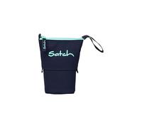 Satch Pencil Slider Ocean Mint extra groß mit Trennfach, Reißverschlussfach und Stiftehalter