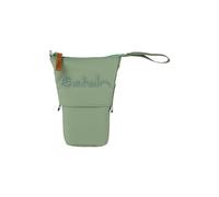 Satch Pencil Slider Federmäppchen Stiftehalter zum Stehen 3 Innenfächer Geheimfach Recycelte Materialien Nordic Jade Green - Hellgrün