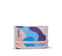 satch - Satch Geldbörse 13 x 9 x 2 cm (B x H x T) Klettverschluss 100 % Polyester blau/lila/rosa Candy Clouds blau/lila/rosa
