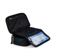 satch - Satch Schlampermäppchen 22 x 6 x 10 cm (B x H x T) Reißverschluss 100 % Polyester schwarz/petrol/lila Night Vision schwarz/petrol...