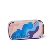 satch - Satch Schlampermäppchen 22 x 6 x 10 cm (B x H x T) Reißverschluss inkl. Geometriedreieck 100 % Polyester blau/lila/rosa Candy Clou - Farbe ...