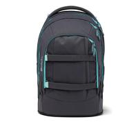 satch - Satch Schulrucksack pack swap your style 30 x 45 x 22 cm (B x H x T) PET, 100 % recycelt grau/mint Mint Phantom grau/mint