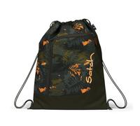 satch - Satch Sportbeutel 33 x 44 cm (B x H) 12l 100 % Polyester grün/orange Jurassic Jungle grün/orange