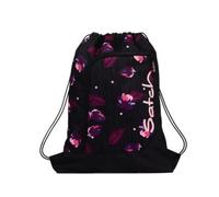 satch - Satch Sportbeutel 33 x 44 cm (B x H) 12l 100 % Polyester schwarz/lila/rosa Mystic Nights schwarz/lila/rosa