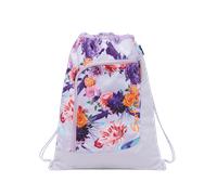 Satch Sportbeutel Turnbeutel für Mädchen und Jungen mit Reißverschlussfach, 12 Liter, Rucksack fixierbar