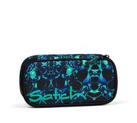 Satch Schlamperbox Caleido Blue - Schwarz