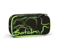 Satch Schlamperbox Green Supreme, Farbe/Muster: black, neon, green