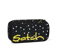 Satch Schlamperbox extra groß inkl. Trennfach Reißverschlussfach Stiftehalter Geodreieck Sichtfenster für Stundenplan