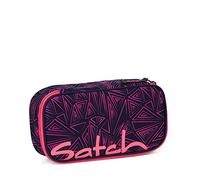 Satch Schlamperbox - Mäppchen groß, Trennfach, Geodreieck - Pink Bermuda