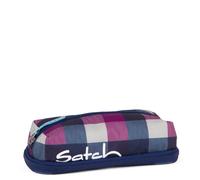SATCH Berry Carry Federmäppchen, Karo Lila Blau