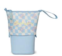 Satch Pencil Slider Summer Era extra groß, mit Trennfach & Stiftehalter, Blau