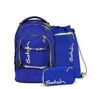 Satch Schulrucksack Adventure Edition Set 3tlg. blue climber