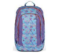 Satch Schulrucksack Air 80s Dance – 26 L, gepolstert, Laptopfach, ab 5. Klasse – Hellblau