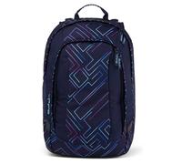 Satch air Schulrucksack ab 5. Klasse gepolstert 26L Stauraum standfest Laptopfach Purple Laser - Dunkelblau