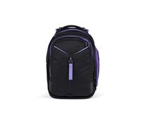 Satch Schulrucksack Match Purple Phantom - Schwarz
