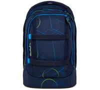 satch pack ab 5. Klasse ergonomisch 30L Stauraum standfest Organisationstalent Blue Tech - Dunkelblau