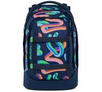 satch pack ab 5. Klasse ergonomisch 30L Stauraum standfest Organisationstalent Crazy Twist - Dunkelblau