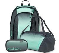 satch Set aus air + Sporttasche + Schlamperbox 26 Gradient Mint