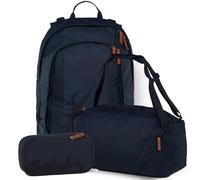 satch Set aus air + Sporttasche + Schlamperbox 26 Nordic Blue