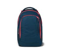 Satch Sleek Schulrucksack ergonomisch, 24 Liter, extra schlank Pink Phantom - Petrol