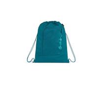 Satch Sportbeutel Deep Petrol - Petrol | Turnbeutel für Mädchen und Jungen mit Reißverschlussfach, 12 L Volumen und zur Fixierung am satch Rucksack geeignet