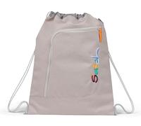 Satch Sportbeutel Turnbeutel für Mädchen und Jungen mit Reißverschlussfach, 12 Liter, Rucksack fixierbar