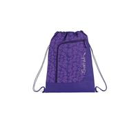 Satch Sportbeutel Turnbeutel für Mädchen und Jungen mit Reißverschlussfach, 12 Liter, Rucksack fixierbar